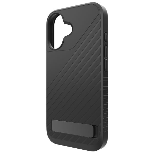 ZAGG Denali Snap KickStand Case mit MagSafe für das iPhone 16 - Schwarz