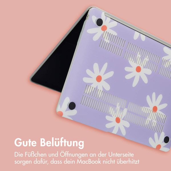 imoshion Design Laptop Cover für Apple MacBook Pro 16 Zoll (2021 / 2023 M3 chip / 2024 M4 chip) - Flowers Distance