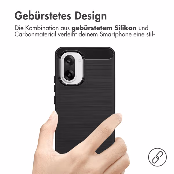 imoshion Brushed Back Cover OnePlus Nord CE5 - Schwarz