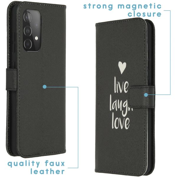 imoshion Design TPU Klapphülle Samsung Galaxy A52(s) (5G/4G)