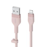 Belkin Boost↑Charge™ USB-A- auf Lightning-Kabel aus Silikon - 1 Meter - Rosa