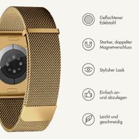 imoshion Mailändische Magnetarmband für Apple Watch | 38/40/41/42 mm - Gold