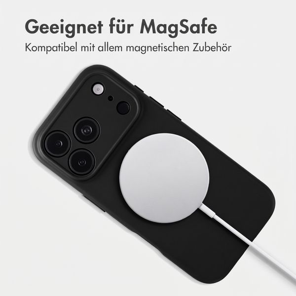 Accezz Grip Backcover mit MagSafe Apple iPhone 18 Pro Max / 17 Pro Max - Schwarz