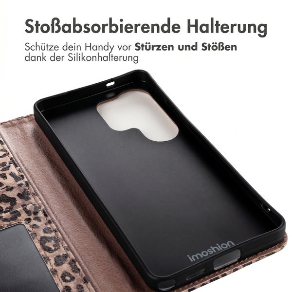 imoshion Design Klapphülle Samsung Galaxy S26 Ultra - Leopard Mood