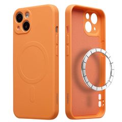 imoshion Color Back Cover mit MagSafe Apple iPhone 14 - Neon Orange