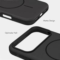 imoshion Color Backcover mit Thin MagSafe Ring Apple iPhone 17 Pro - Schwarz