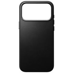 Nomad Traditional Leather Backcover mit MagSafe Apple iPhone 18 Pro Max - Black