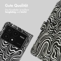 imoshion Design Klapphülle Xiaomi Poco X6 Pro - Black And White