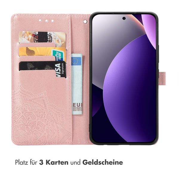 imoshion Mandala Klapphülle Xiaomi Redmi Note 15 Pro (5G) - Rose Gold