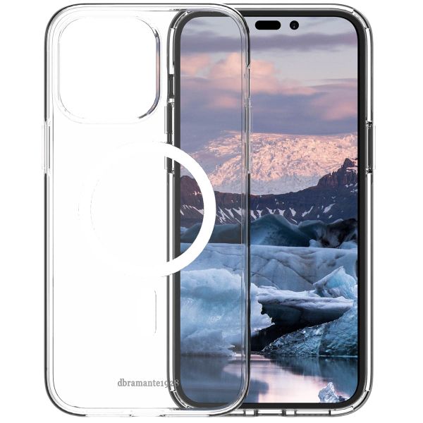 dbramante1928 Iceland Pro Backcover mit MagSafe für das iPhone 14 Pro Max - Transparent