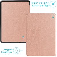 imoshion Slim Hard Case Sleepcover für das Amazon Kindle Paperwhite 4 (2018) -Roségold