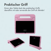 imoshion Kinder­sicheres Design Backcover mit Griff Samsung Galaxy Tab A11 Plus / A9 Plus - Herzchen