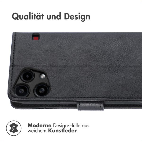 imoshion Luxuriöse Klapphülle Nothing Phone (3a) Lite - Schwarz