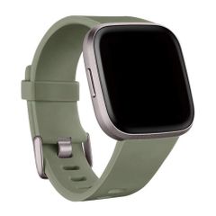 Fitbit Classic Silikonarmband für  Fitbit Versa / Versa 2 / Versa Lite - Größe L - Olive