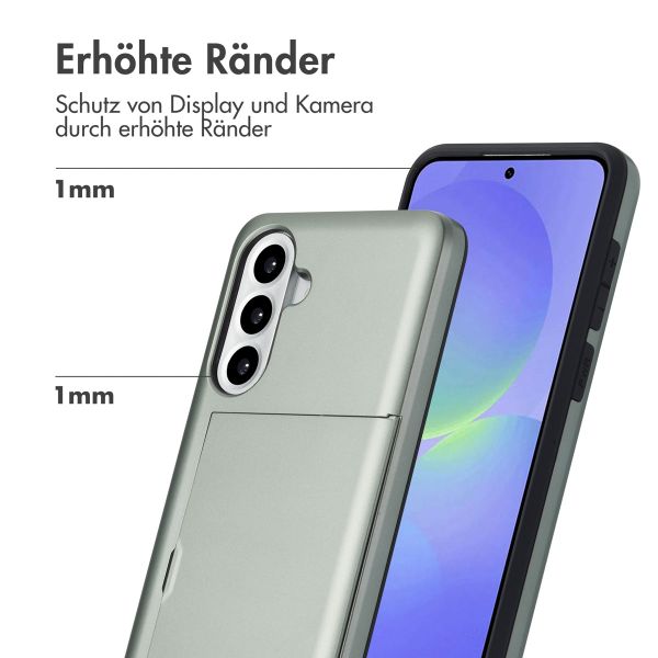imoshion Backcover mit Kartenfach Samsung Galaxy A36 / A56 - Grün