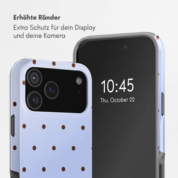Selencia Vivid Back Cover Apple iPhone 18 Pro Max / 17 Pro Max - Happy Dots Digital Sky