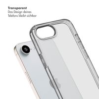 Selencia Backcover mit abnehmbaren Haken Apple iPhone 16e - Transparent