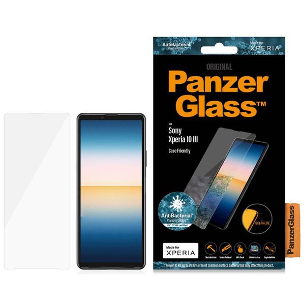 PanzerGlass CF Antibakterieller Screen Protector Sony Xperia 10 III