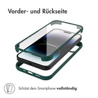 Accezz 360° Rundumschutzhülle für das Apple iPhone 14 Pro - Grün