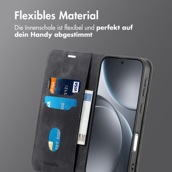 imoshion Slim Klapphülle Oppo Find X9 Pro - Schwarz