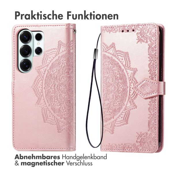 imoshion Mandala Klapphülle Samsung Galaxy S26 Ultra - Rose Gold