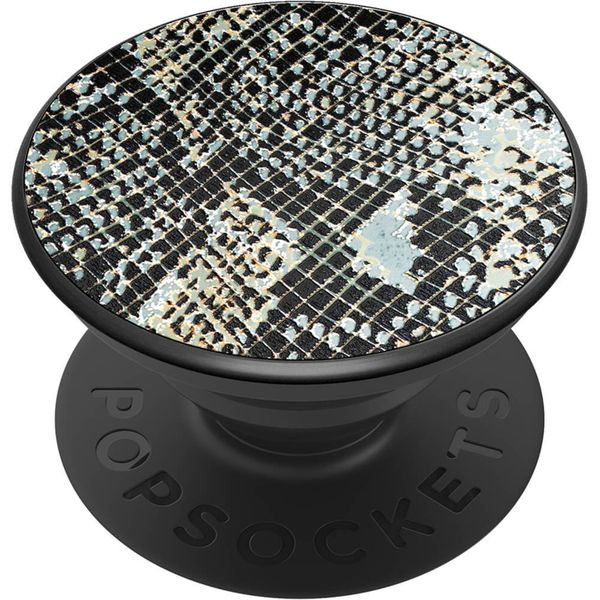 PopSockets Luxe PopGrip - Embossed Metal Python