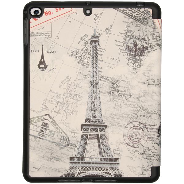 imoshion Design Trifold Klaphülle Apple iPad 6 (2018) 9.7 Zoll / iPad 5 (2017) 9.7 Zoll / Air 2 (2014)/Air 1 (2013) - Paris