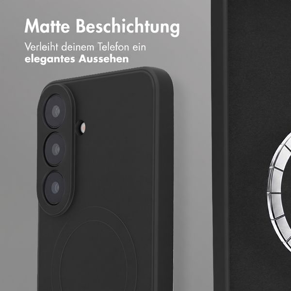 imoshion Color Back Cover mit MagSafe Samsung Galaxy S26 FE - Schwarz