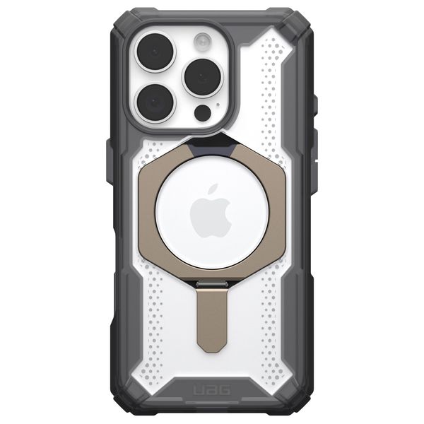 UAG Plasma XTE Back Cover MagSafe für das iPhone 16 Pro - Ash / Titanium