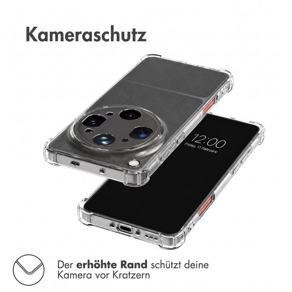 imoshion Shockproof Case Oppo Find X9 Ultra - Transparent