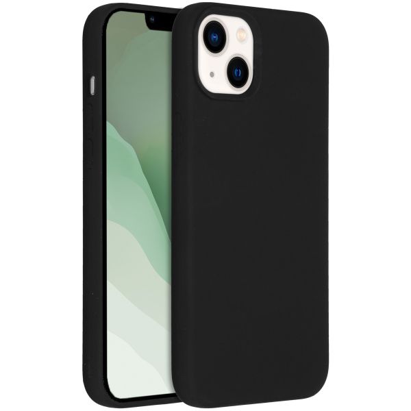 Accezz Liquid Silikoncase mit MagSafe für das iPhone 14 Plus - Schwarz