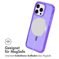 imoshion Sparkle Back Cover mit MagSafe für das Apple iPhone 16 Pro - Glitzer Violett