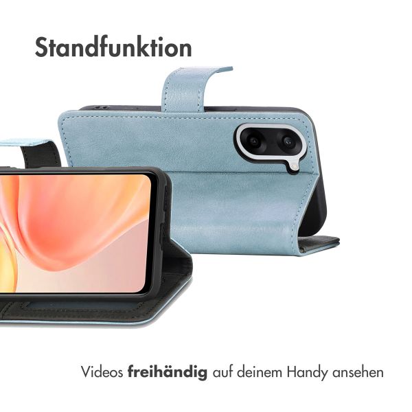 imoshion Luxuriöse Klapphülle OnePlus Nord CE5 - Hellblau
