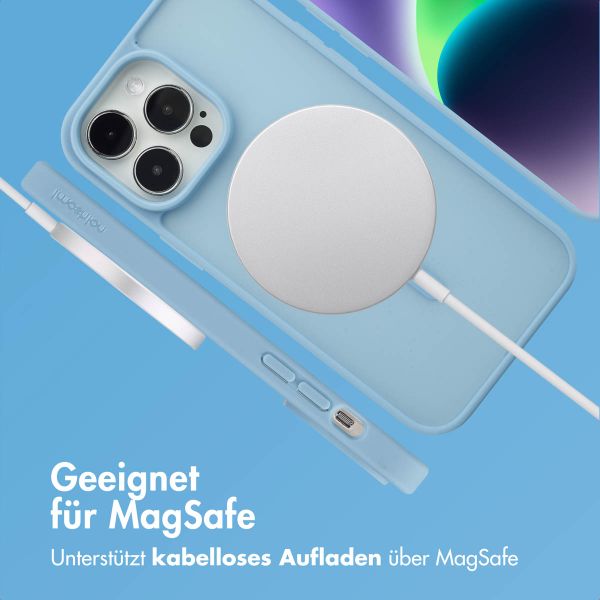 imoshion Color Guard Back Cover mit MagSafe für das iPhone 14 Pro Max - Hellblau