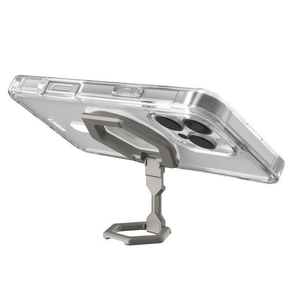 UAG Plyo Pro back Cover + Magnetic Ring Stand Apple iPhone 16 Pro Max - Ice White / Titanium