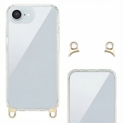 Selencia Backcover mit abnehmbaren Haken Apple iPhone 16e - Transparent