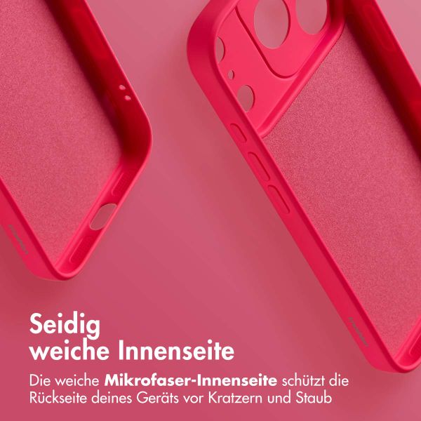 imoshion Color Back Cover mit MagSafe Apple iPhone 17 Pro Max - Neon Pink
