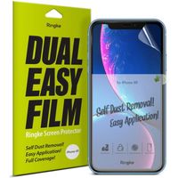 Ringke Dual Easy Anti-Staub Screen Protector iPhone 11 / Xr