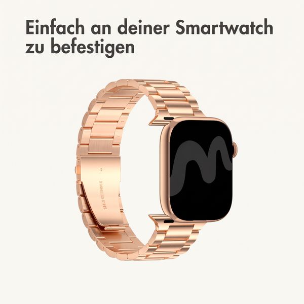 imoshion Edelstahlarmband für Apple Watch | 38/40/41/42 mm - Rosé gold