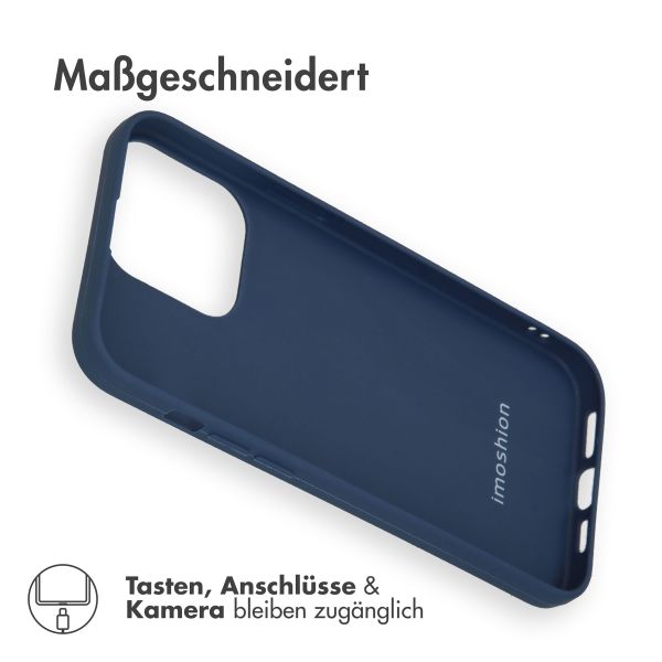 imoshion Color TPU Hülle für das iPhone 15 Pro Max - Dunkelblau