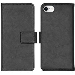 imoshion Luxuriöse Klapphülle iPhone SE (2022 / 2020) / 8 / 7 / 6(s) - Schwarz