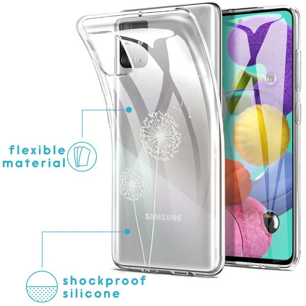 imoshion Design Hülle Samsung Galaxy A51 - Dandelion