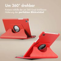 imoshion 360° drehbare Klapphülle Galaxy Tab S6 Lite / Tab S6 Lite (2022) / Tab S6 Lite (2024) - Rot