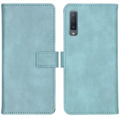 imoshion Luxuriöse Klapphülle Samsung Galaxy A7 (2018) - Hellblau