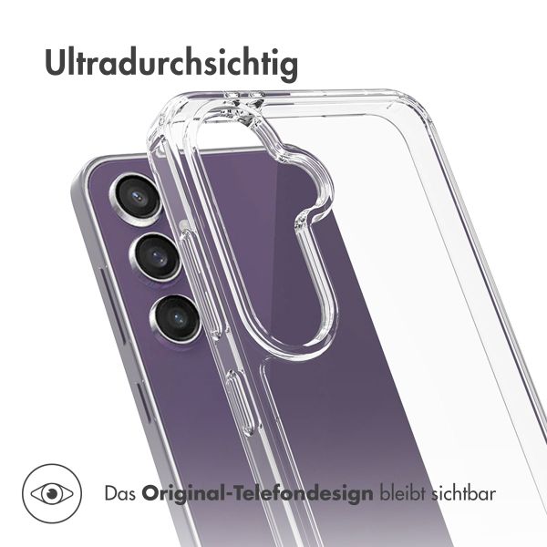 Accezz Xtreme Impact Case für das Samsung Galaxy S24 FE - Transparent