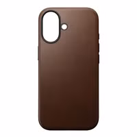 Nomad Modern Leather Case mit MagSafe Apple iPhone 17 - Braun