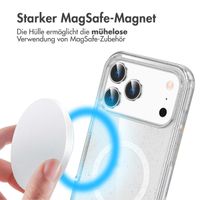imoshion Sparkle Back Cover mit MagSafe Apple iPhone 17 Pro - Transparent