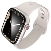 Spigen Pro Flex EZ Fit Displayschutzfolie mit Applikator für die Apple Watch Apple Watch Series 7/8/9 - 45 mm - Transparent