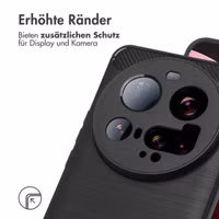imoshion Brushed Back Cover Xiaomi 15 Ultra - Schwarz