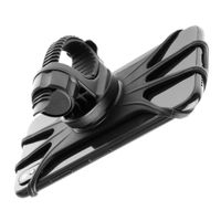 Fixed Bikee 2 – Handyhalterung für Fahrrad – 360 Grad drehbar – Universell – Schwarz